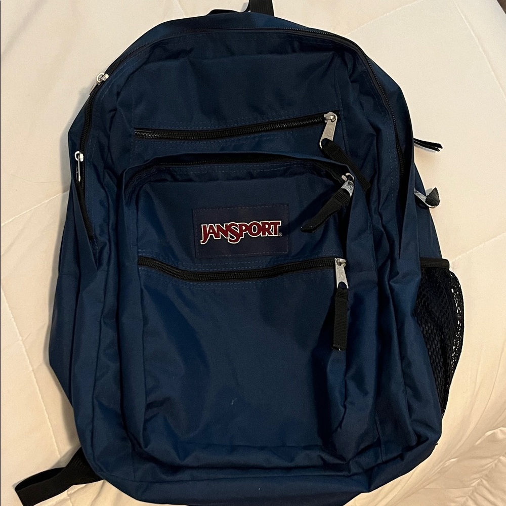 JanSport Classic Dark Blue Backpack